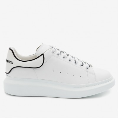 Alexander McQueen White/Black Oversized Sneakers TDSS12028