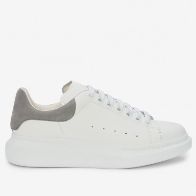 Alexander McQueen Oversized Sneakers With Grey Suede Heel TDSS12054