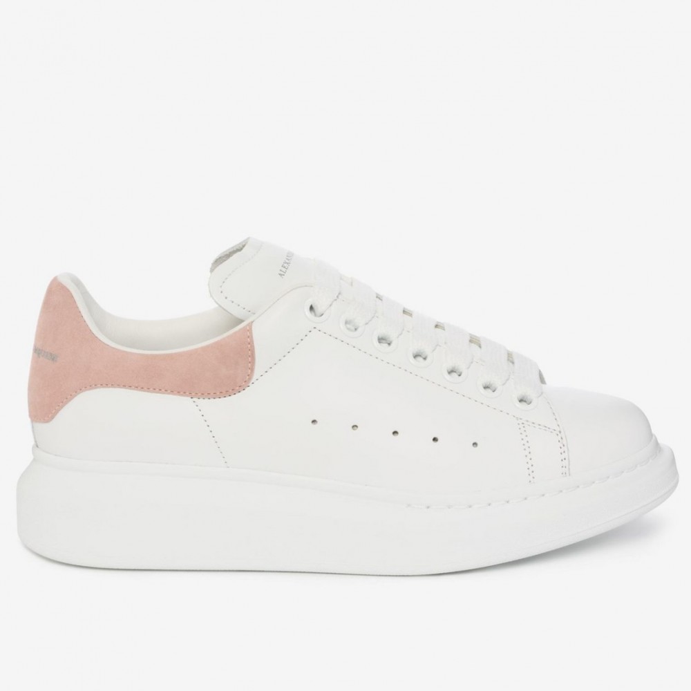 Alexander McQueen Oversized Sneakers With Pink Suede Heel TDSS12061