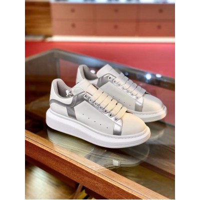 Alexander McQueen Oversized Sneakers With Silver Trim TDSS12065