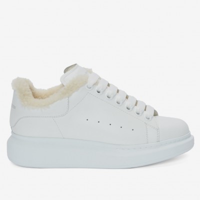 Alexander McQueen Oversized Sneakers With White Shearling TDSS12068