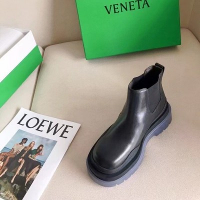 Bottega Veneta BV Tire Ankle Boots with Transparent Sole TDSS12115