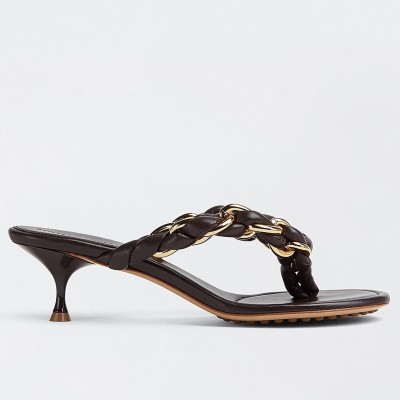 Bottega Veneta Dot Thong Sandals In Fondant Lambskin TDSS12131