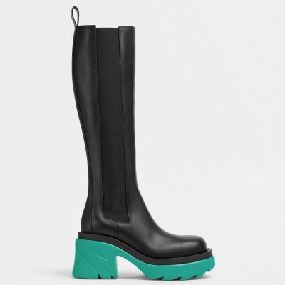 Bottega Veneta Flash Knee-high Boots with Neptune Outsole TDSS12141