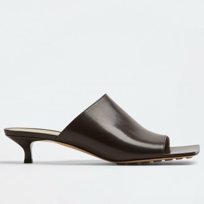 Bottega Veneta Stretch Mules 40mm In Black Lambskin TDSS12230