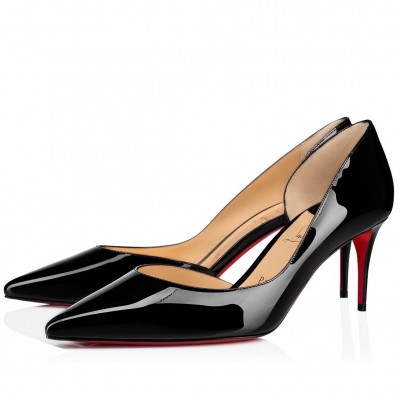 Christian Louboutin Black Patent Iriza 70mm Pumps TDSS12300