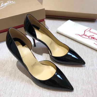 Christian Louboutin Black Patent Iriza 70mm Pumps TDSS12300