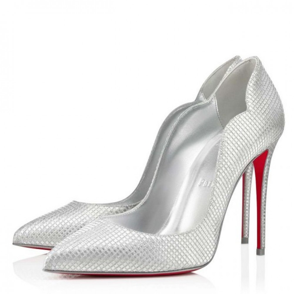 Christian Louboutin Hot Chick 100mm Pumps In Sequin Fabric TDSS12352