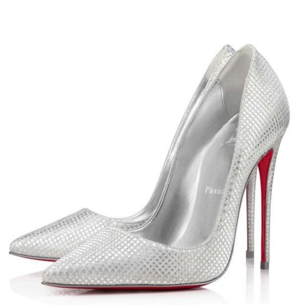 Christian Louboutin So Kate 120mm Pumps In Sequin Fabric TDSS12454