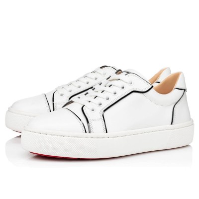 Christian Louboutin Vieirissima Sneakers In White Calfskin TDSS12511