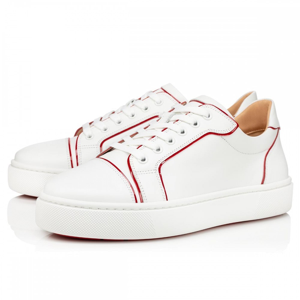 Christian Louboutin Vieirissima Sneakers In White Leather TDSS12512