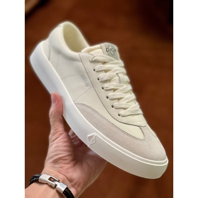 Dior B101 Sneakers In Cream Calfskin TDSS12753