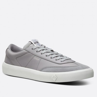 Dior B101 Sneakers In Grey Calfskin TDSS12754