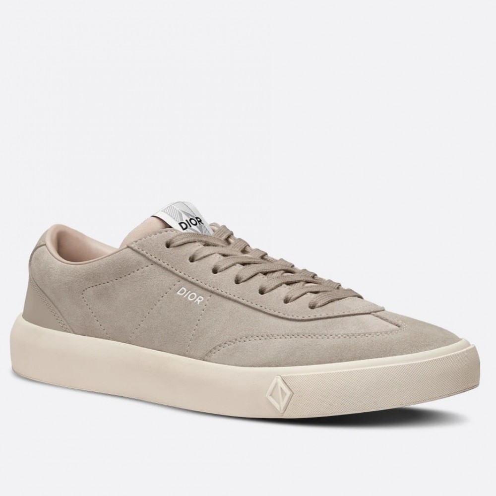 Dior B101 Sneakers In Grey Suede Calfskin TDSS12755