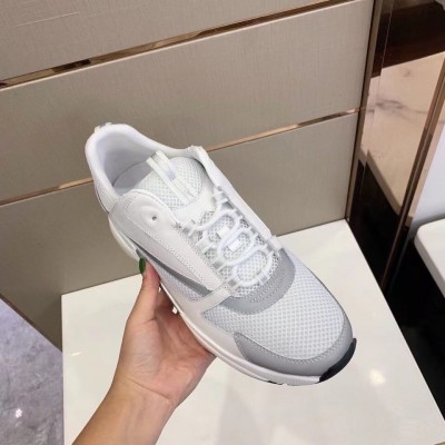 Dior B22 Sneakers In White Leather and White Mesh TDSS12761