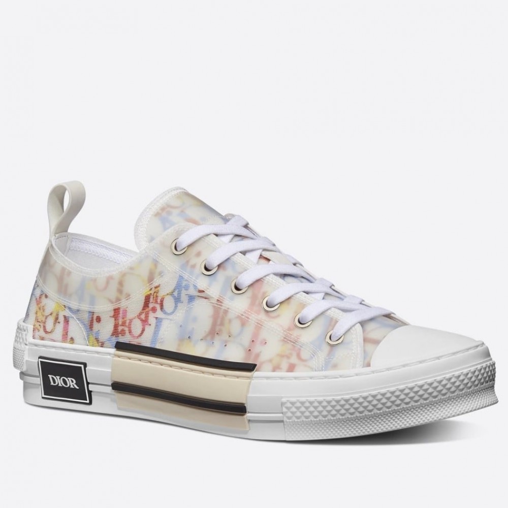 Dior B23 Low-top Sneakers In Multicolor Oblique Canvas TDSS12778