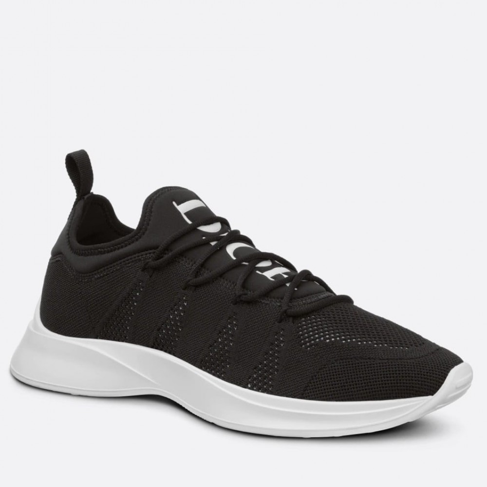 Dior B25 Sneakers in Black Neoprene and Mesh TDSS12787