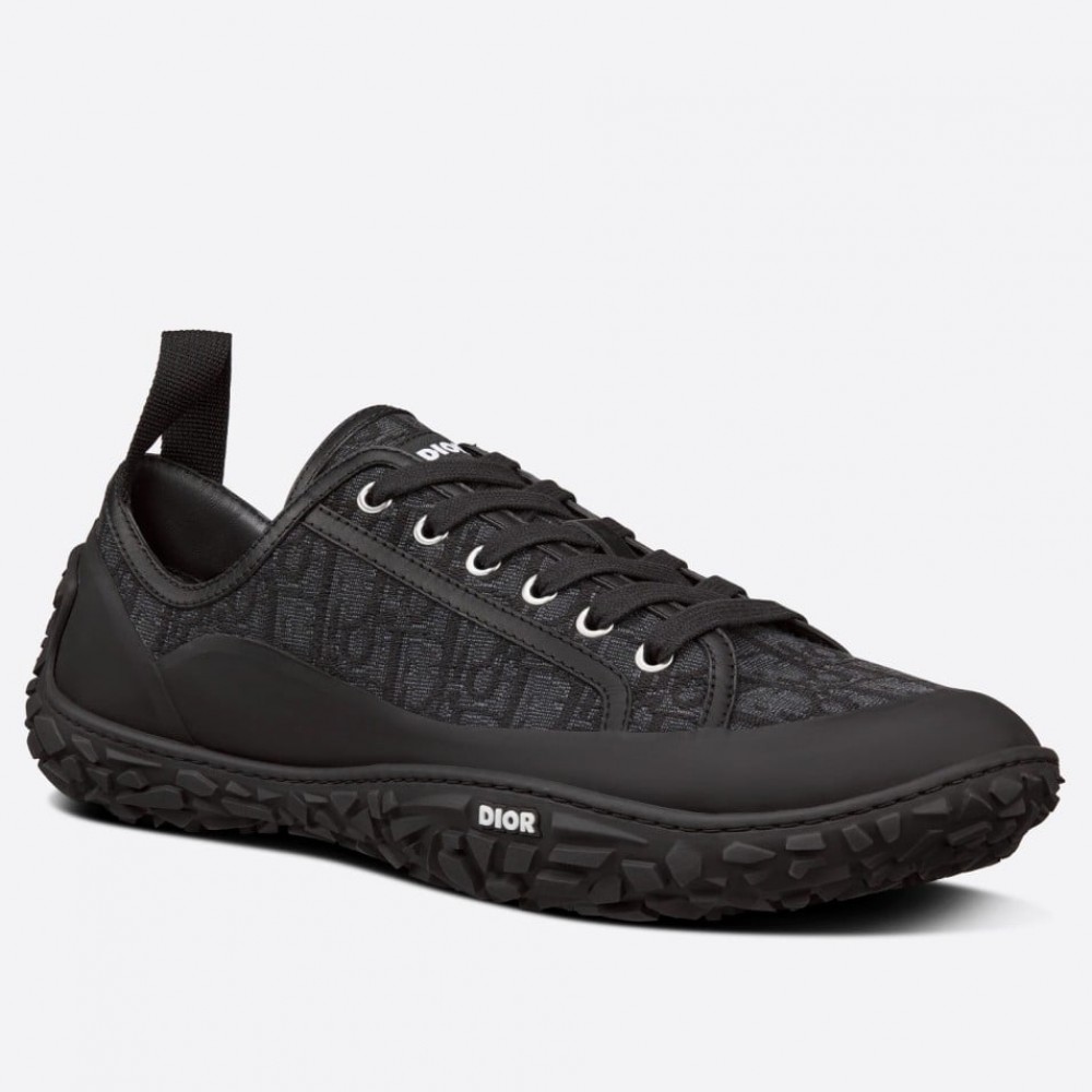 Dior B28 Low-top Sneakers In Black Oblique Jacquard TDSS12804