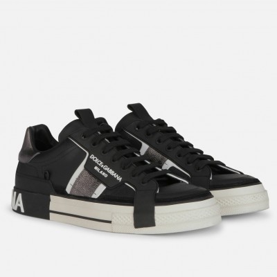 Dolce & Gabbana Black Custom 2.Zero Sneakers TDSS12902