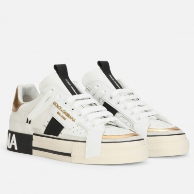 Dolce & Gabbana White Custom 2.Zero Sneakers TDSS12924