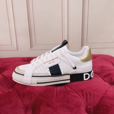 Dolce & Gabbana Custom 2.Zero Sneakers White/Black TDSS12945