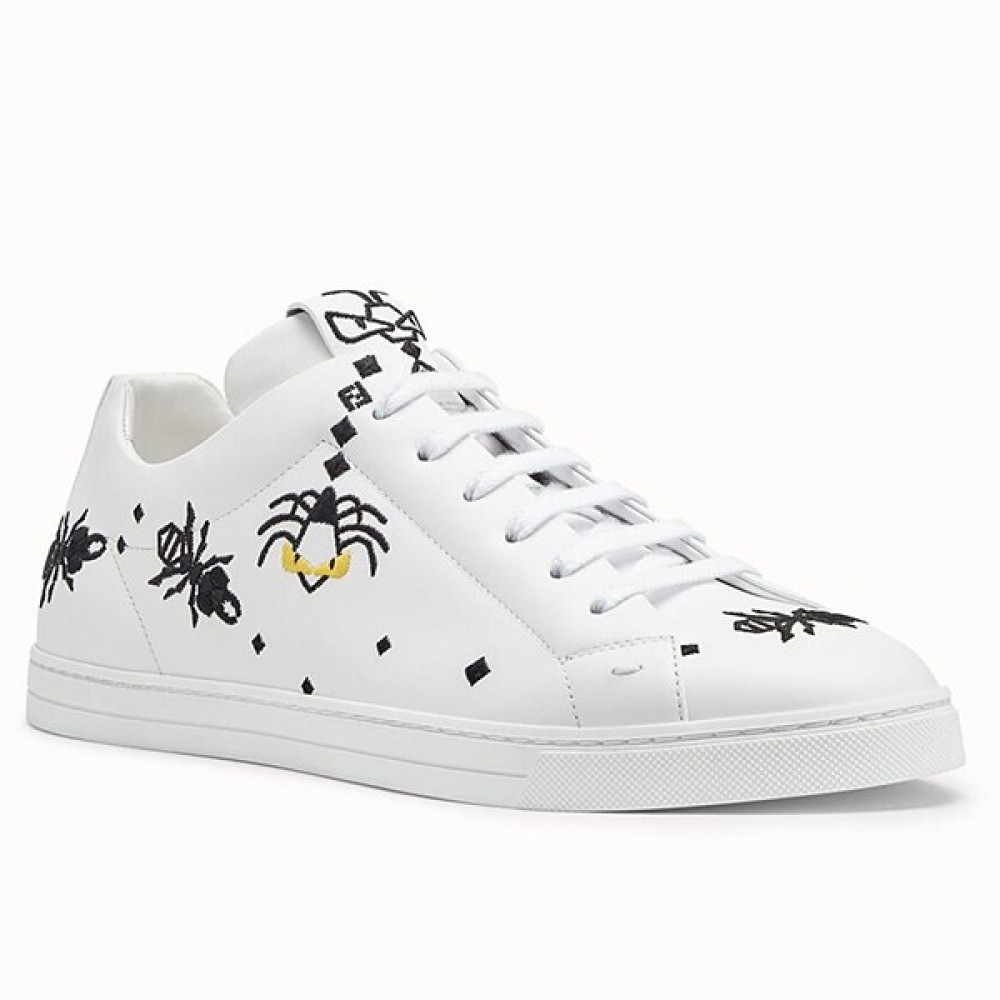 Fendi Super Bugs Embroidered Sneakers TDSS13009