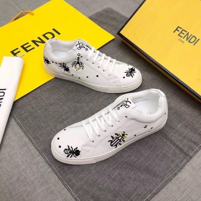 Fendi Super Bugs Embroidered Sneakers TDSS13009