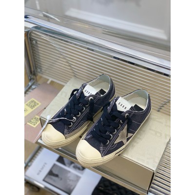 Golden Goose V-Star Sneakers with Gray Suede Star TDSS13052