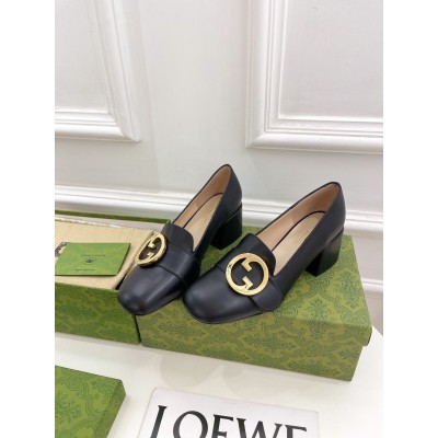 Gucci Blondie Pumps 55mm in Black Leather TDSS26132