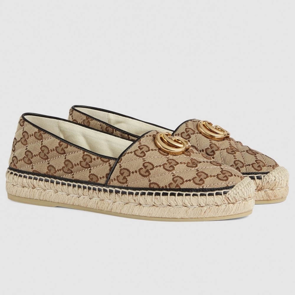 Gucci Espadrilles in GG Canvas with Double G TDSS26027