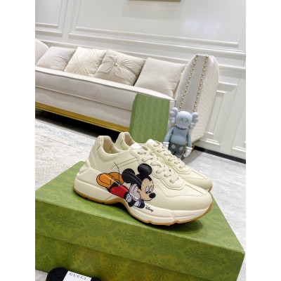 Gucci Men's Disney X Gucci Mickey Mouse Rhyton Sneakers TDSS26053