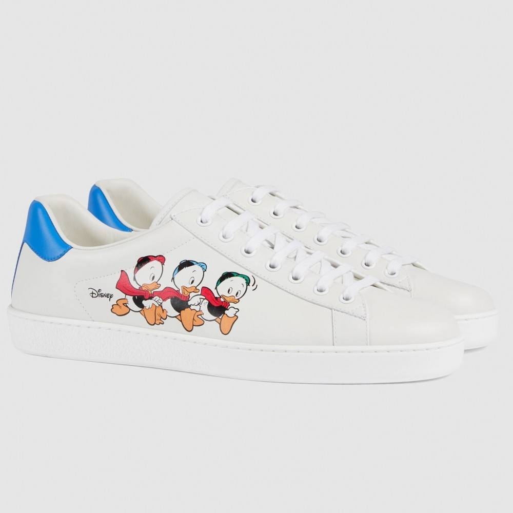 Gucci Men's Disney x Gucci Donald Duck Ace Sneakers TDSS26052