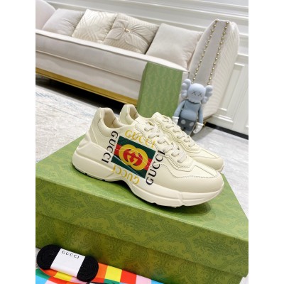 Gucci Men's Rhyton Sneakers with Gucci Vintage logo TDSS26341