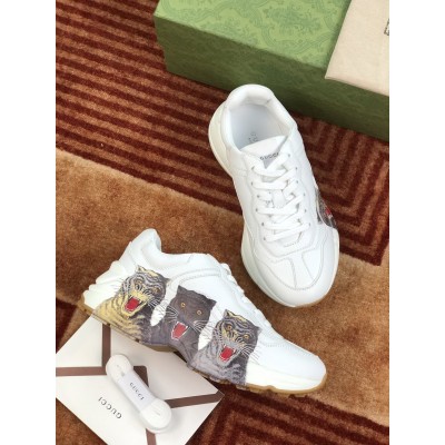 Gucci Men's Rhyton Sneakers with Tigers Print TDSS26348