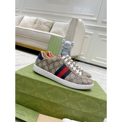 Gucci Women's Ace GG Supreme Sneakers with Web TDSS26362