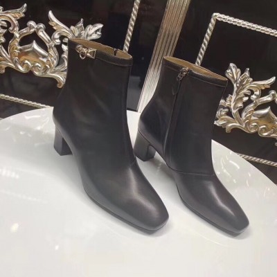 Hermes Black Calfskin Power Low Boot TDSS13060