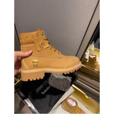 Jimmy Choo JC X Timberland/F Nubuck Leather Boots TDSS13530