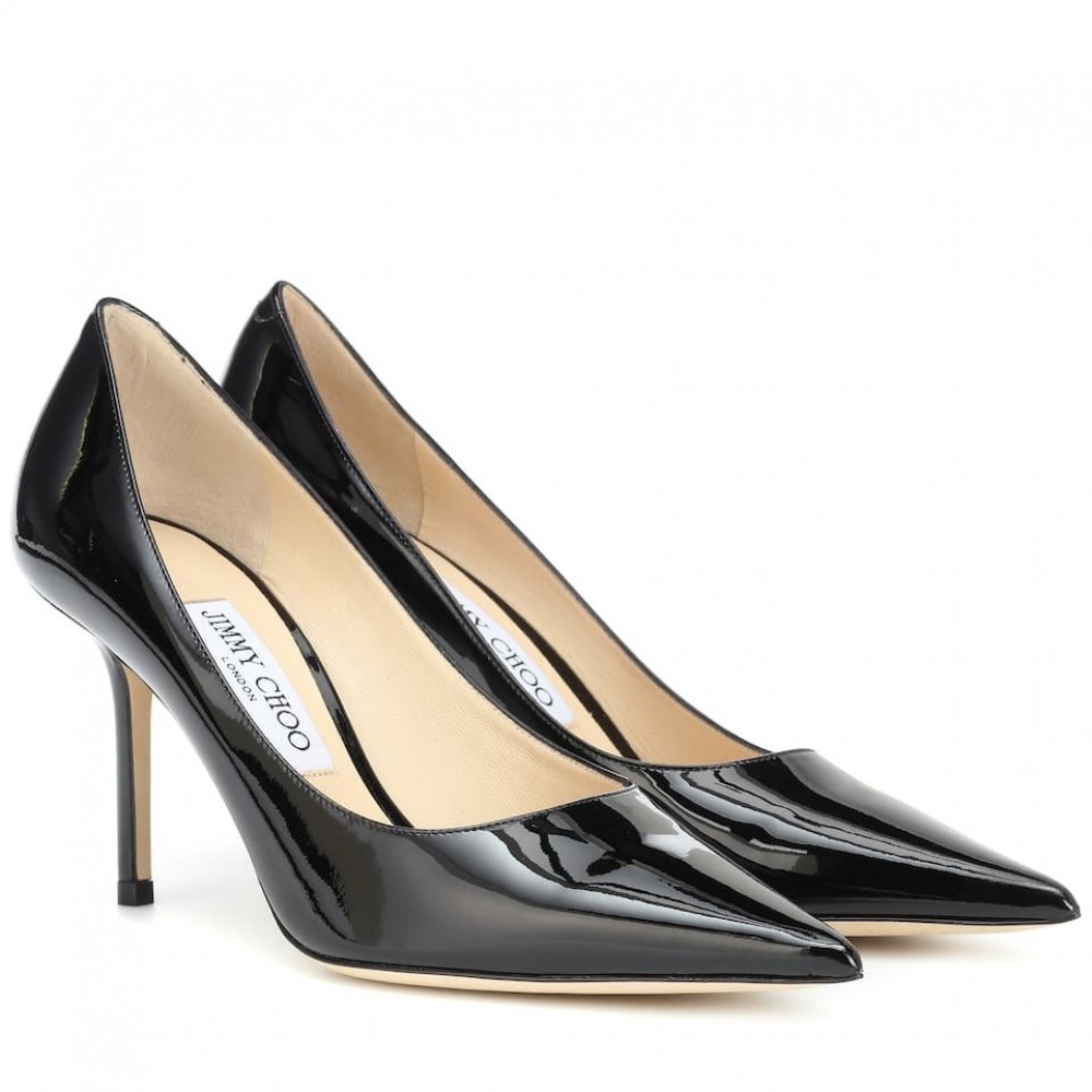 Jimmy Choo Love 85mm Pumps In Black Patent Leather TDSS13536