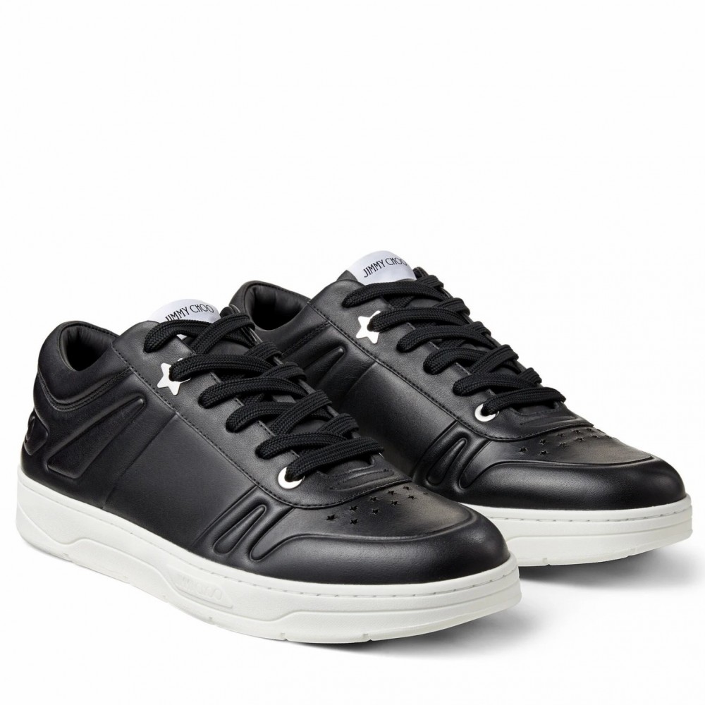 Jimmy Choo Hawaii Sneakers In Black Leather TDSS13545