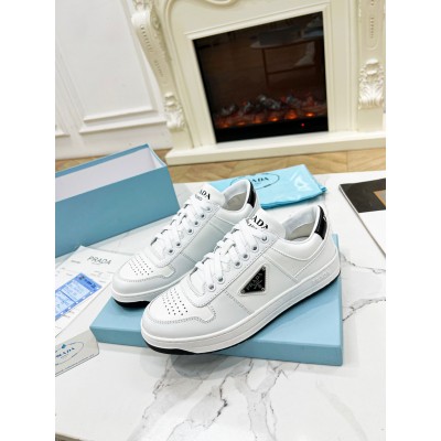 Prada Downtown Sneakers in White Leather TDSS13740