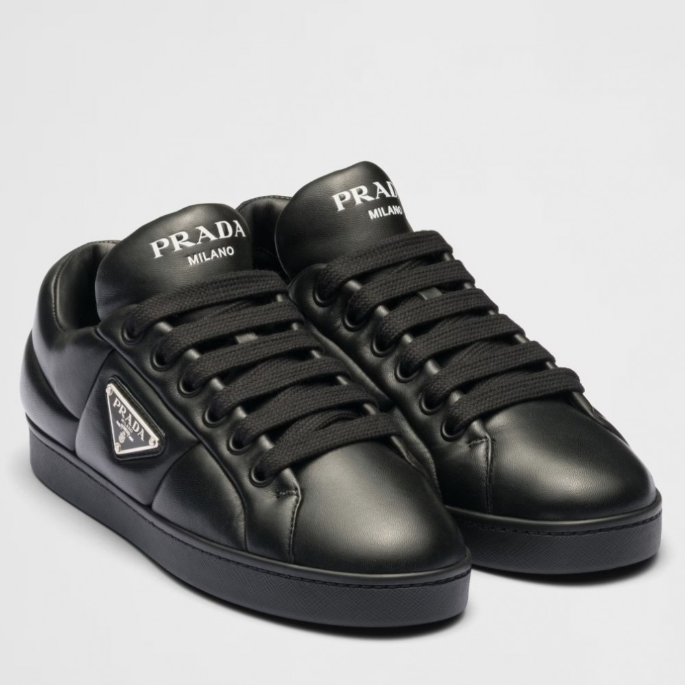 Prada Sneakers in Black Nappa Leather TDSS13871