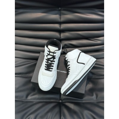 Saint Laurent SL/80 Sneakers in White Calfskin TDSS13975