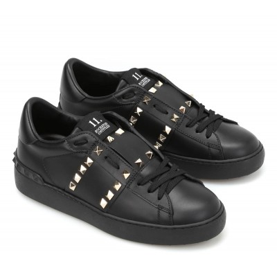 Valentino Black Rockstud Untitled Sneaker TDSS14080