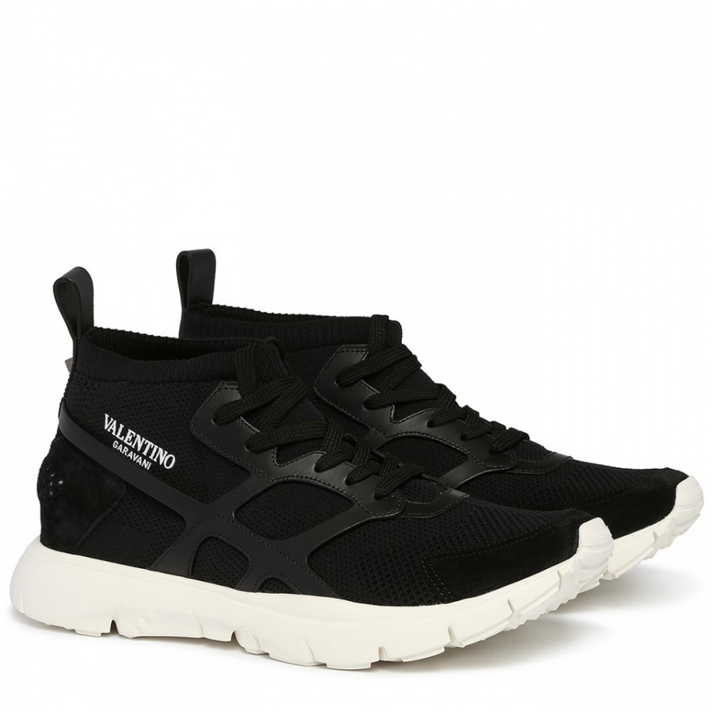 Valentino Garavani Black Sound High Sneakers TDSS14101