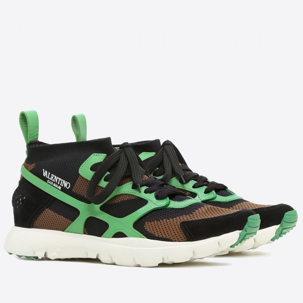 Valentino Garavani Green Sound High Sneakers TDSS14108