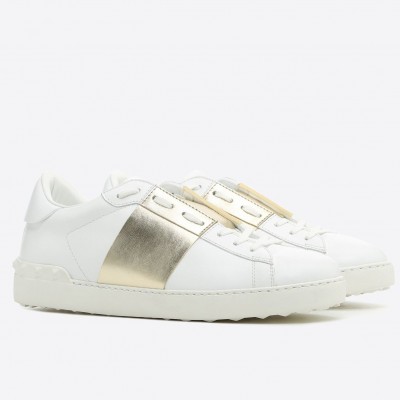 Valentino Garavani Metallic Open Sneaker Gold TDSS14115