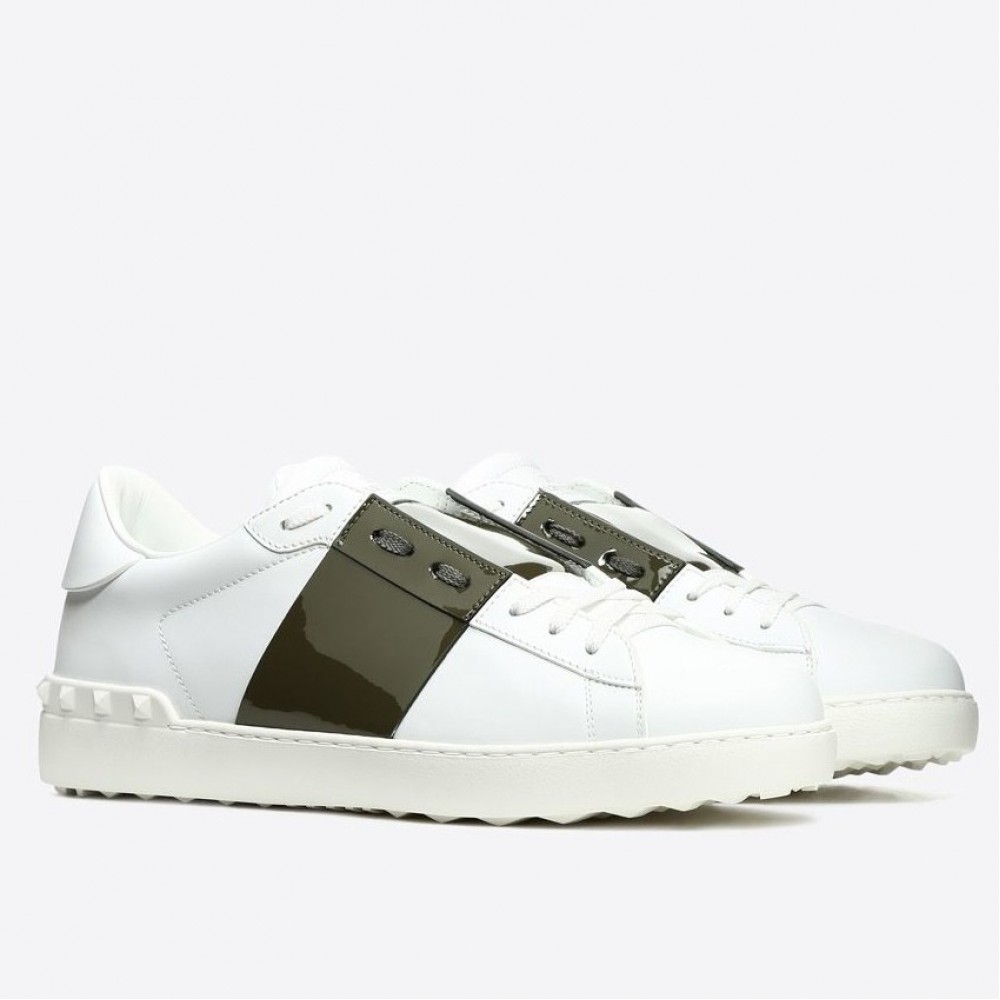 Valentino Garavani Patent Open Sneaker Black TDSS14117