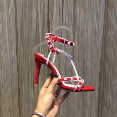 Valentino Garavani Red Free Rockstud 105mm Sandals TDSS14121