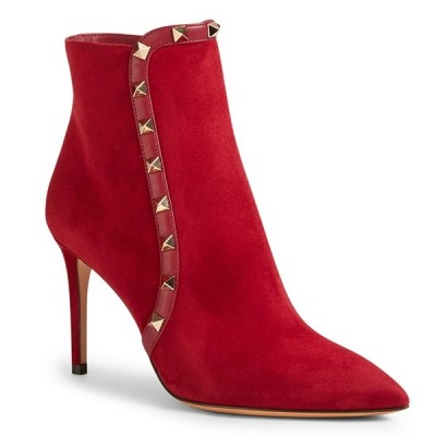 Valentino Garavani Red Rockstud Bootie 85mm TDSS14123