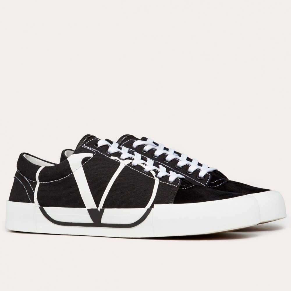 Valentino Garavani Tricks Canvas And Suede Sneakers TDSS14138